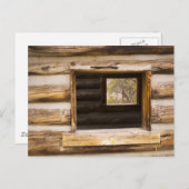 車室内の窓を通り抜け ポストカード (正面/裏面)