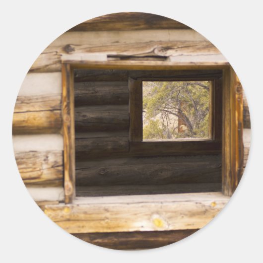 車室内の窓を通り抜け ラウンドシール (正面)