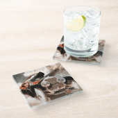 車対列車ウィリアム・ハーンデン・フォスター ガラスコースター (アングル)