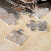 車対列車ウィリアム・ハーンデン・フォスター ジグソーパズル (側面)