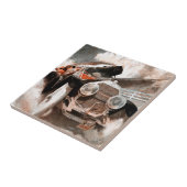 車対列車ウィリアム・ハーンデン・フォスター タイル (側面)