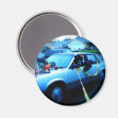 車幽霊のよく出る マグネット (正面/裏面)