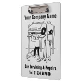 車庫の修理・修理 クリップボード (左)