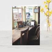 車庫内 カード (黄色い花)