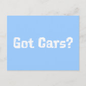 車得のプレゼント ポストカード (正面)