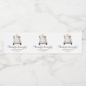 車感謝していに乗る ペットボトルラベル (シングルラベル)