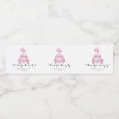 車感謝していに乗る ペットボトルラベル (シングルラベル)