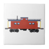 車掌車 タイル (正面)