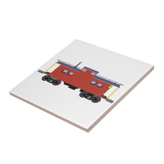 車掌車 タイル (側面)