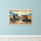 車改造は全てキャンバスポスターを殺す キャンバスプリント (インサイチュ (ウッドフロア))