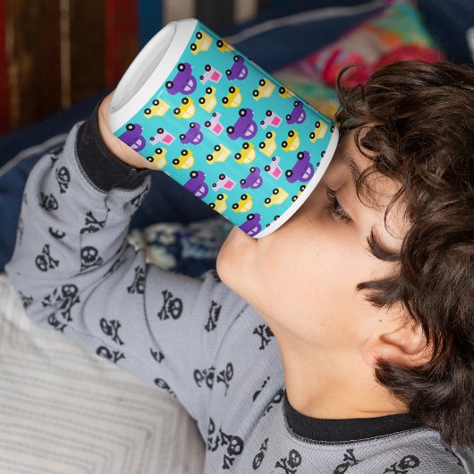 車数々のの模様 マグカップ