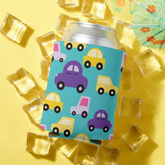 車数々のの模様 缶クーラー (インサイチュ 夏)