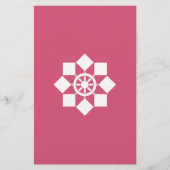 車日本の輪 便箋 (正面)