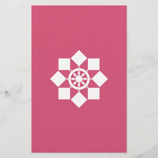 車日本の輪 便箋 (正面)