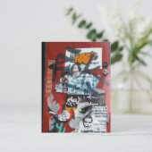 車来の葉書 ポストカード (スタンド正面)