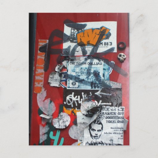 車来の葉書 ポストカード (正面)