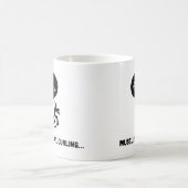 車椅子のカール コーヒーマグカップ (中央)