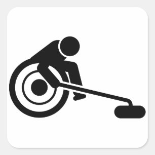 車椅子のカール スクエアシール