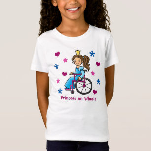 車椅子のプリンセス Tシャツ