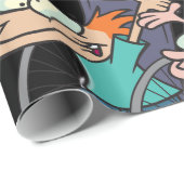 車椅子の競争の包装紙 ラッピングペーパー (ロールコーナー)