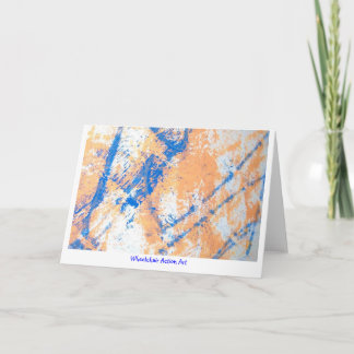 車椅子の行為の芸術大きいNotecards カード