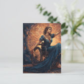 車椅子の踊りの人 ポストカード (スタンド正面)