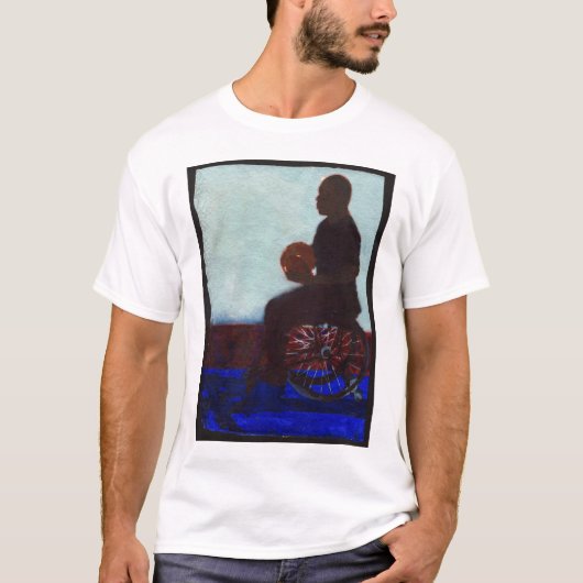 車椅子バスケットボール2011年 Tシャツ (正面)