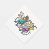 車椅子レース ペーパーナプキン スタンダードランチョンナプキン (角)