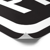 車椅子駐車記号 ポスター (角)