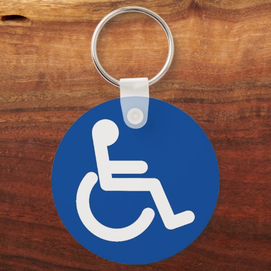 車椅子 キーホルダー (正面)