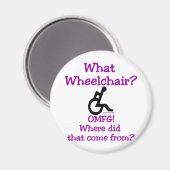 車椅子 マグネット (正面/裏面)