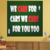 車気にのポスター キャンバスプリント (インサイチュ (リビング))