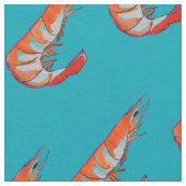 車海老/エビのシーフードの駄作 ファブリック (クローズアップ)