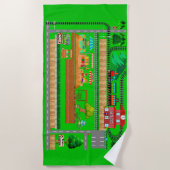 車用ビーチタオル ビーチタオル (正面)