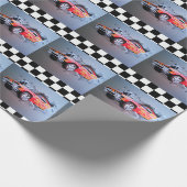 車突き抜け壁ラッピング紙 ラッピングペーパー (角)