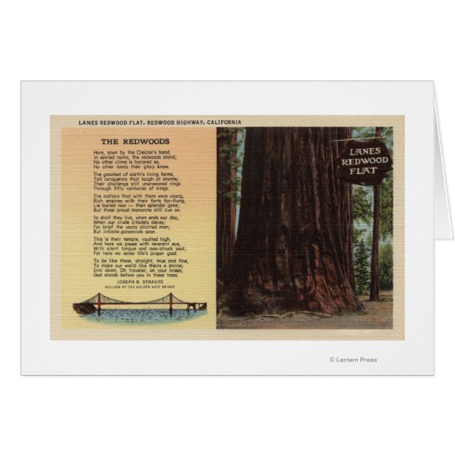 車線のビューRedwoodフラット (正面横)