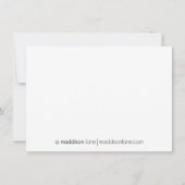 車線のボーリングのパーティーの下のライムグリーンのパーティー 招待状 (裏面)