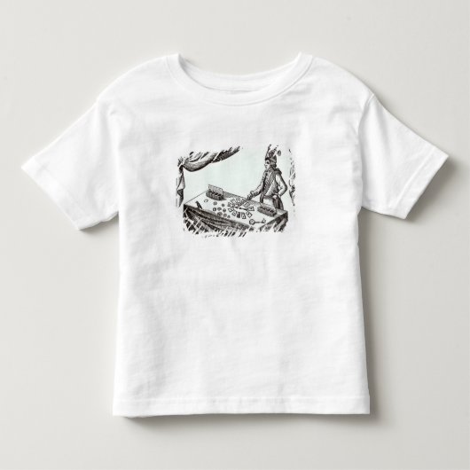 車線、手品師 トドラーTシャツ (正面)