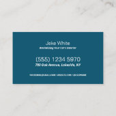 車詳細カスタムQR 名刺 (裏面)