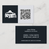 車詳細カスタムQR 名刺 (正面/裏面)