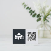 車詳細カスタムQR 名刺 (スタンド正面)