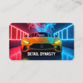 🚗車詳細ネオン 名刺 (正面)