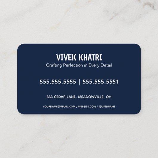 🚗車詳細ネオン 名刺 (裏面)