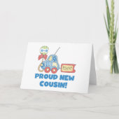 車誇りを持ったの新しいいとこは男の子だ 案内状 (正面)