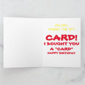 車買だ！カード カード (内部)