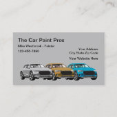 車車のの絵画サービス 名刺 (正面)