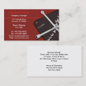 車車の修理整備士 名刺 (正面/裏面)