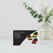 車車の販売仲介業者 名刺 (スタンド正面)