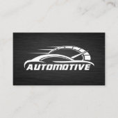 車車の走行距離計 | 修理工場 名刺 (正面)