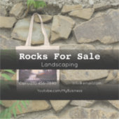 車輌のステッ広告カー用ロック シール (正面)